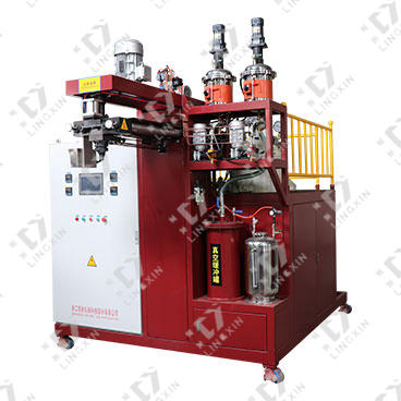 Polyurethane casting machine